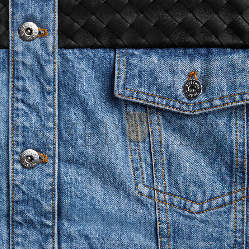 BOTTEGA VENETA VINTAGE INDIGO DENIM JACKET 833896V42W04715